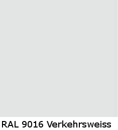 RAL 9016 Verkehrsweiss  